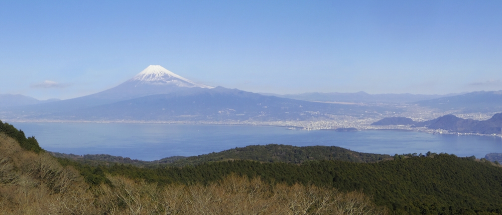 だるま山高原展望台からの富士山